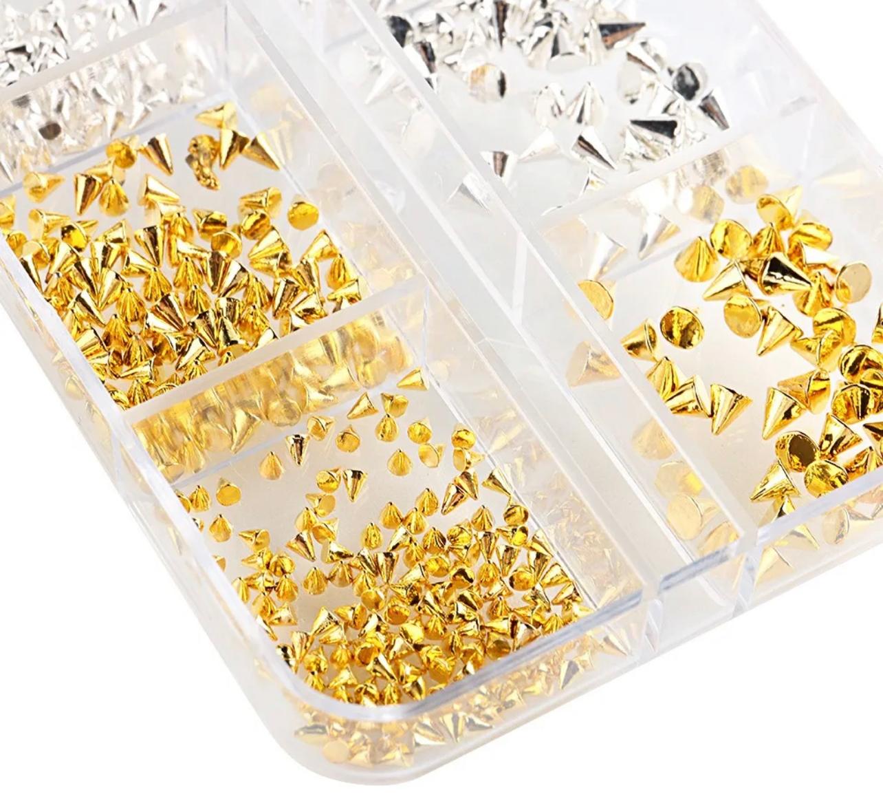 Púas Metálicas para Uñas