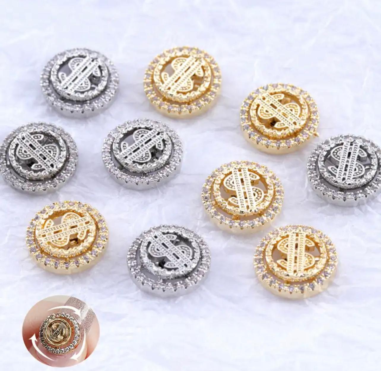 Dije Giratorio Dinero