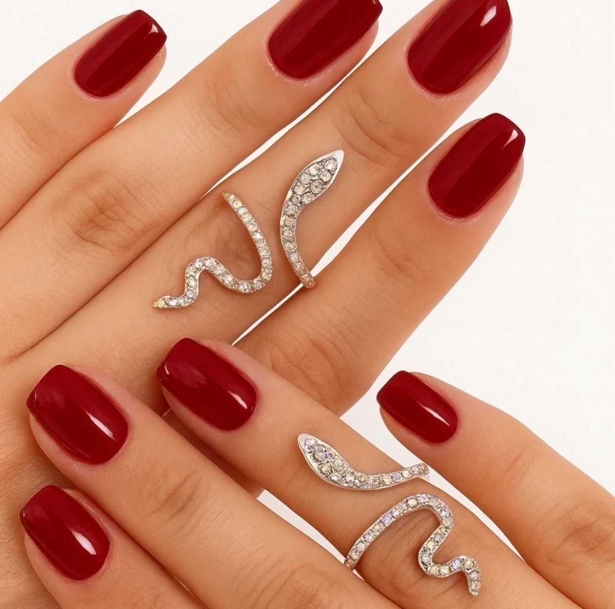 Anillo Serpiente Dorado