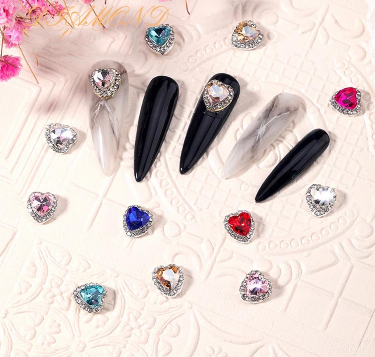 Piedras Corazón 7x8mm