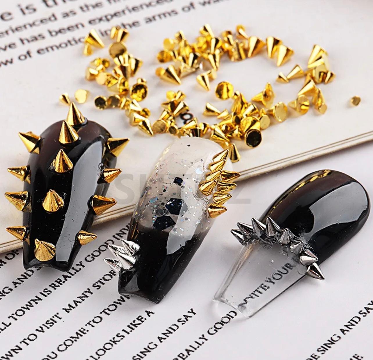 Púas Metálicas para Uñas