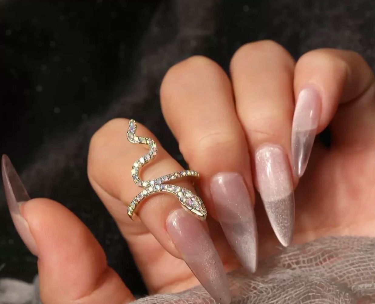 Anillo Serpiente Dorado