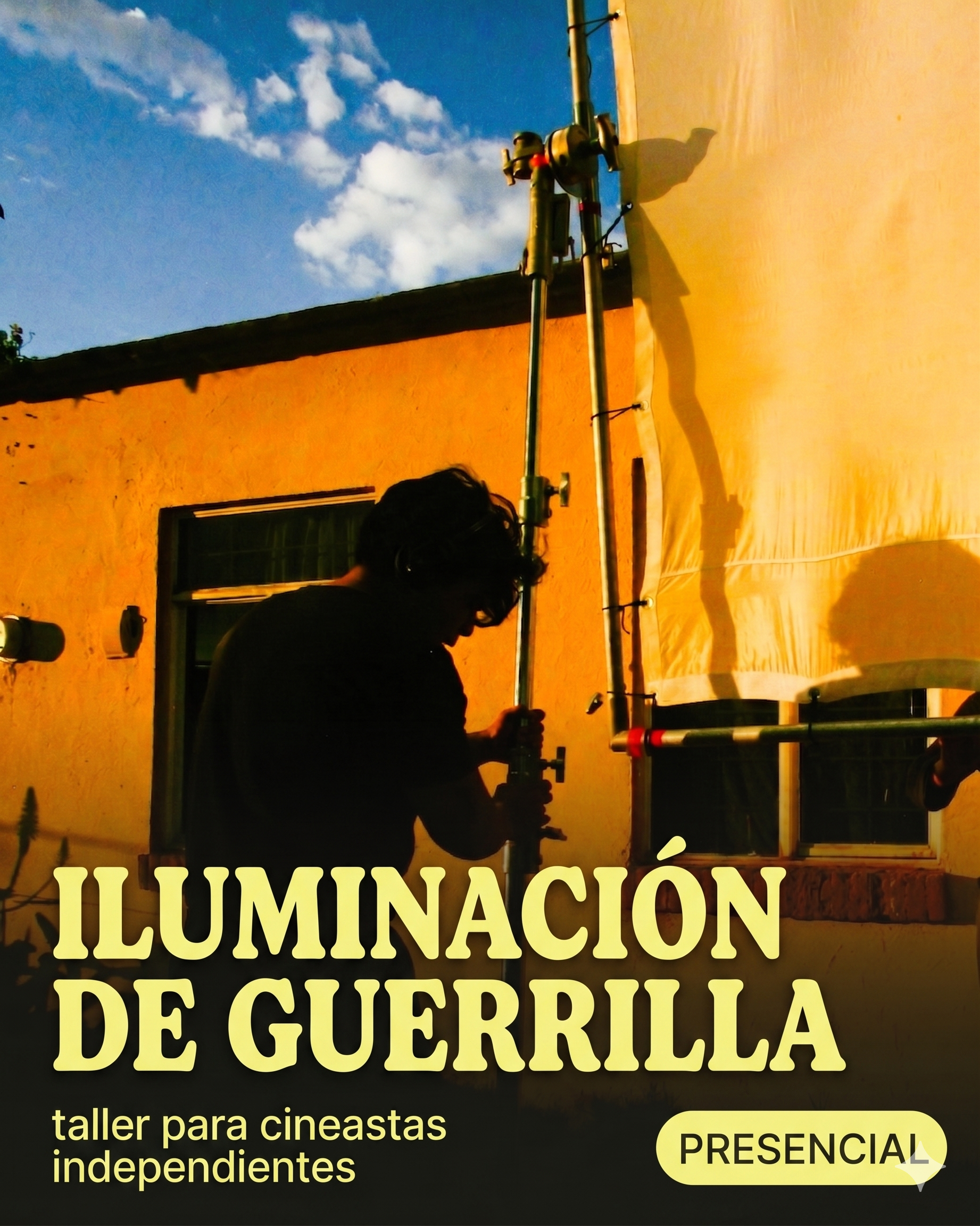 ILUMINACIÓN DE CINE DE GUERRILLA (APARTA TU LUGAR)