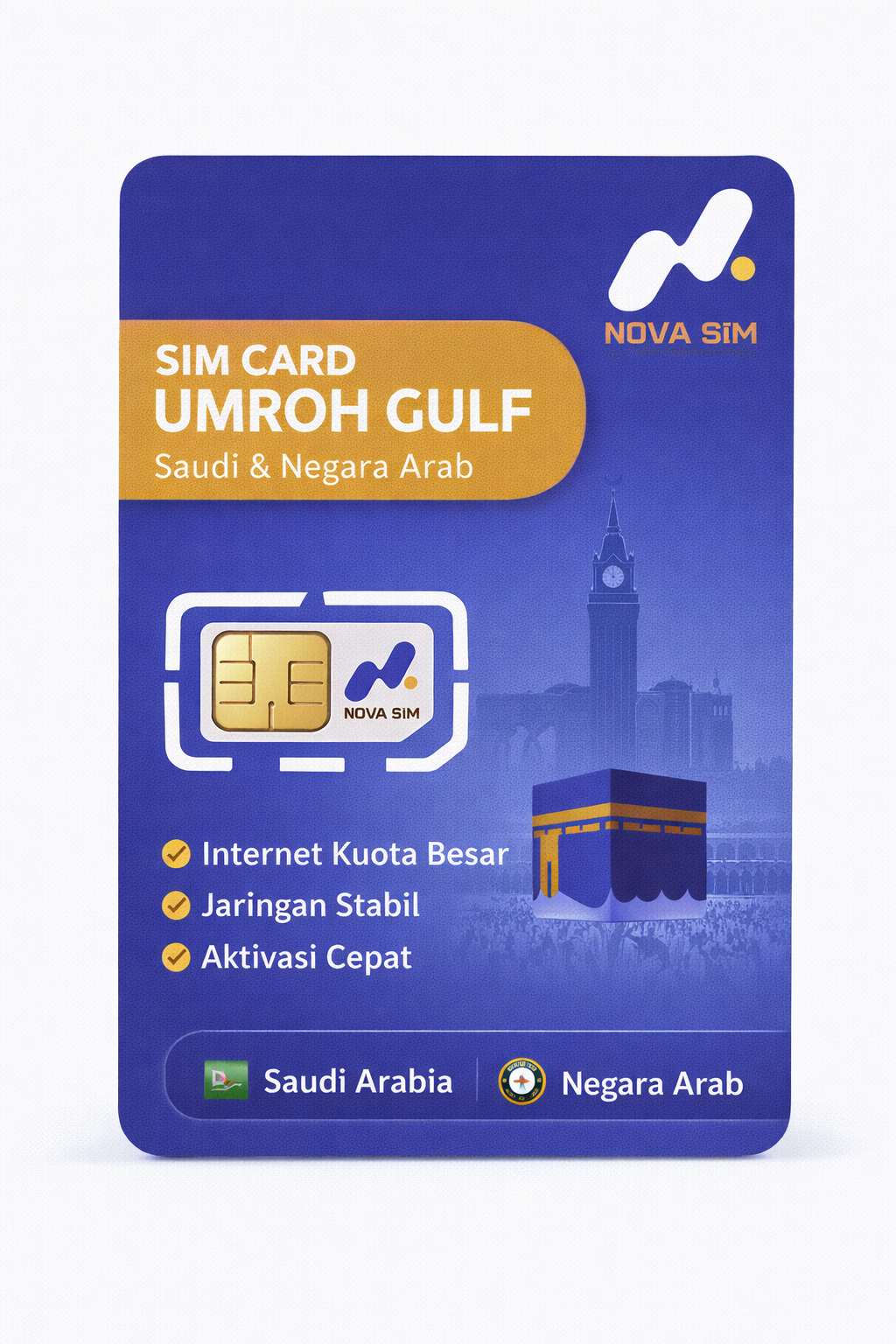 Simcard Umroh Gulf Big Kuota