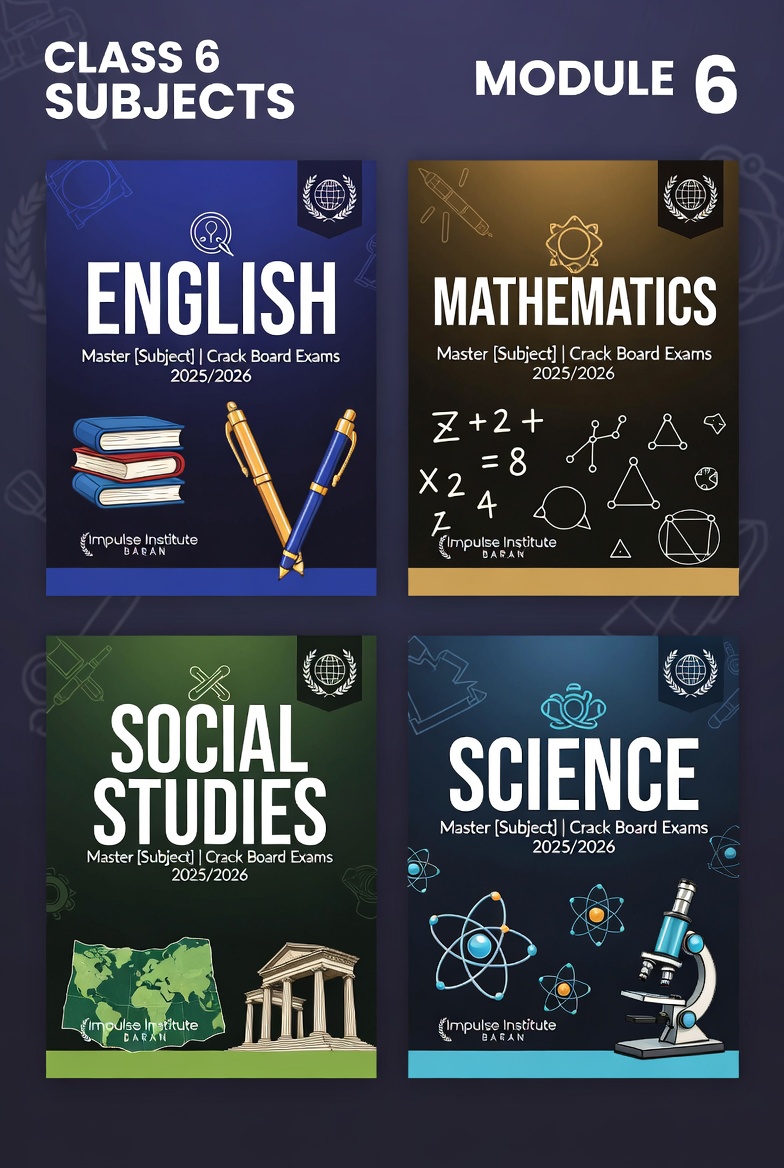 Class 6 Impulse Institute FOUNDATION