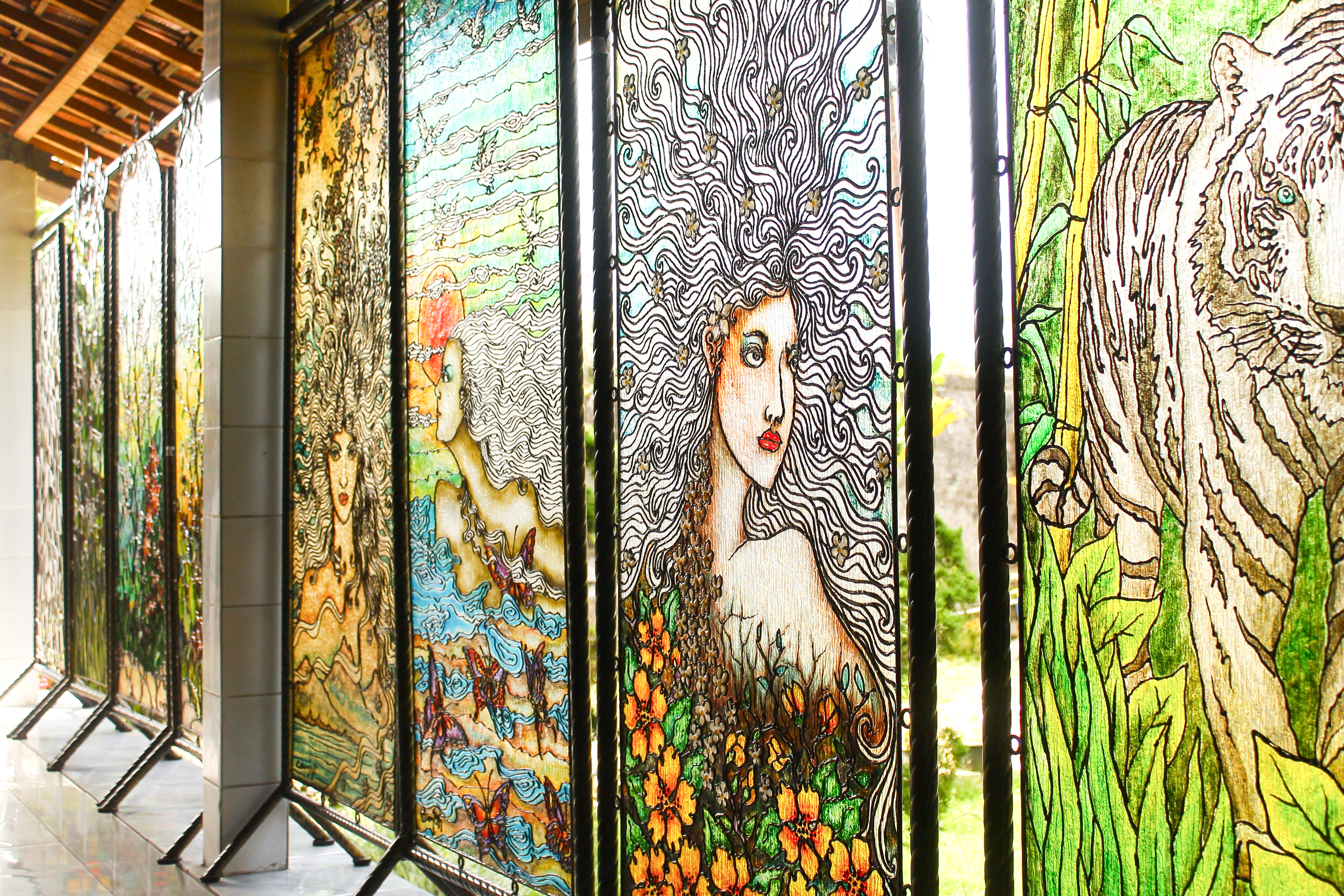 Bespoke Resin Partition