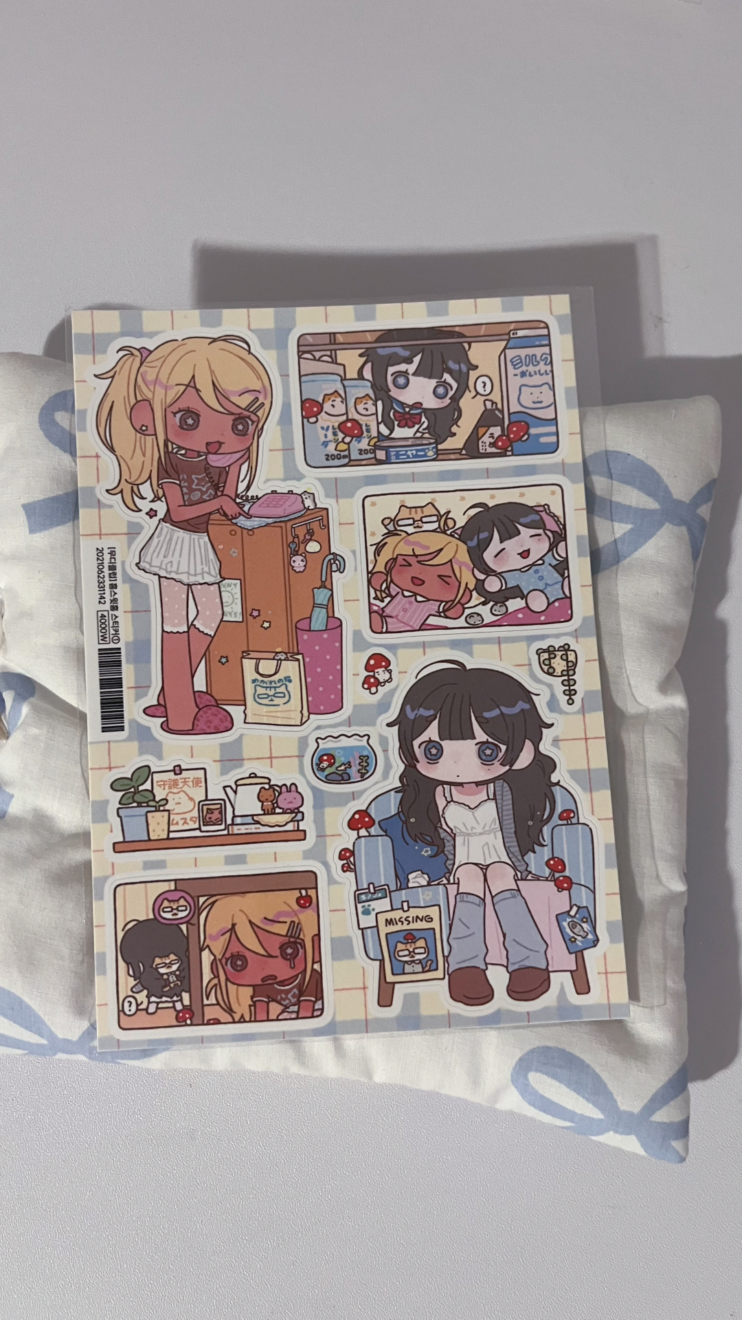 Moodclub, Swoov sticker sheets