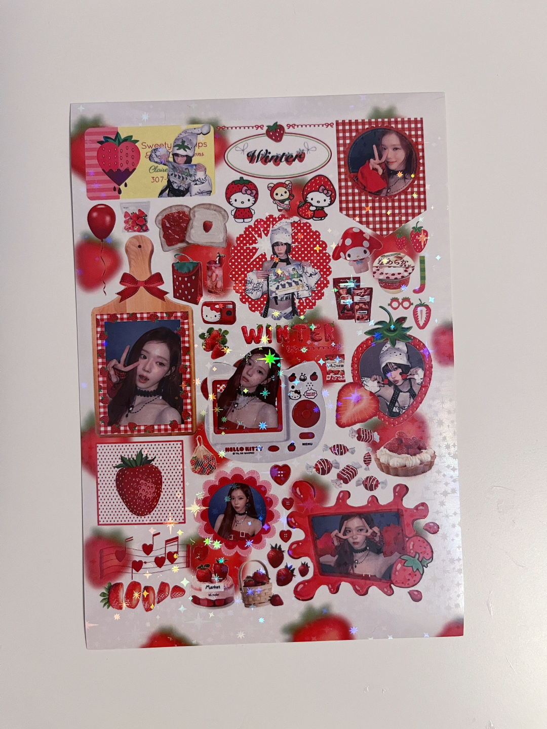 Winter sticker sheet  