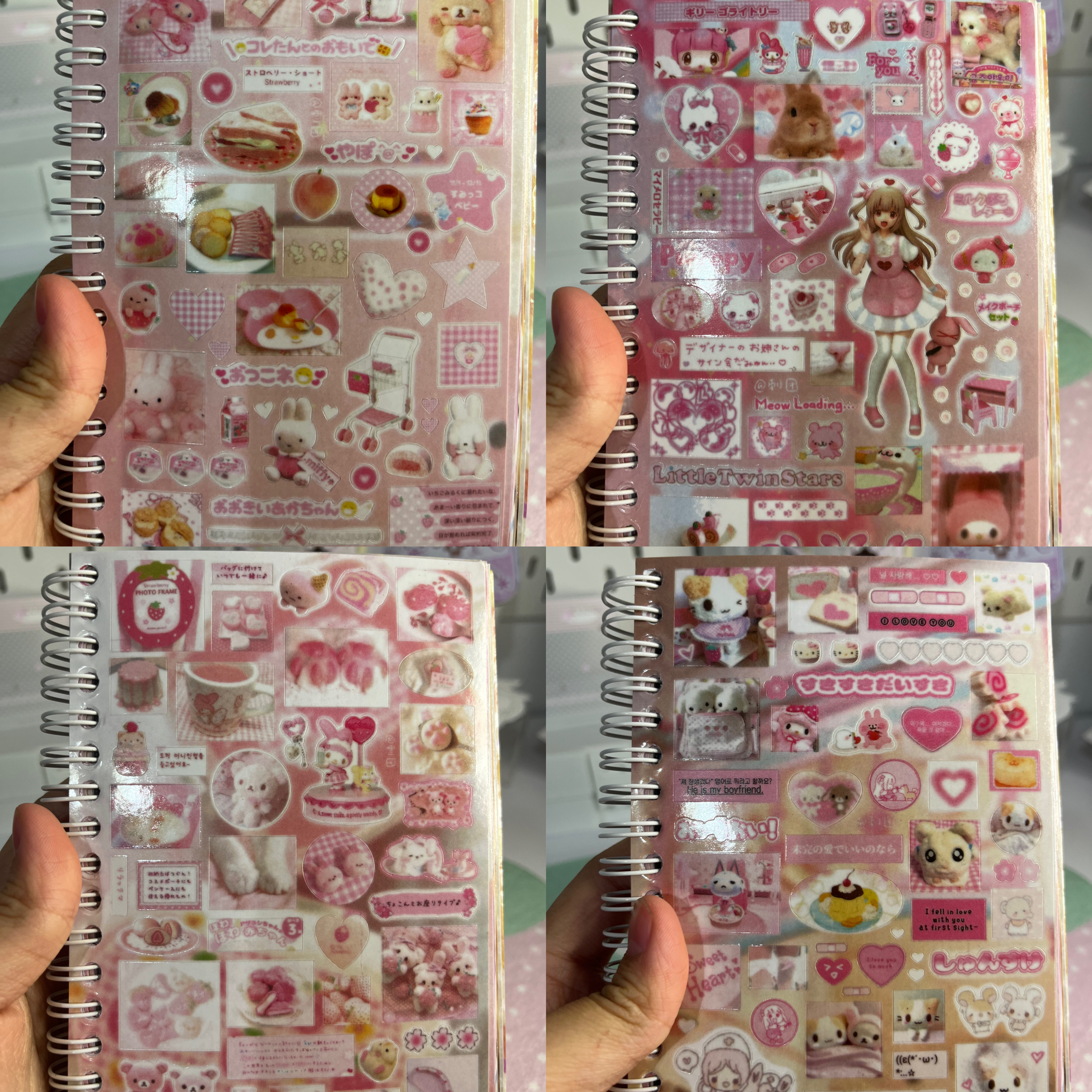 Pastel sticker book - 30 pages