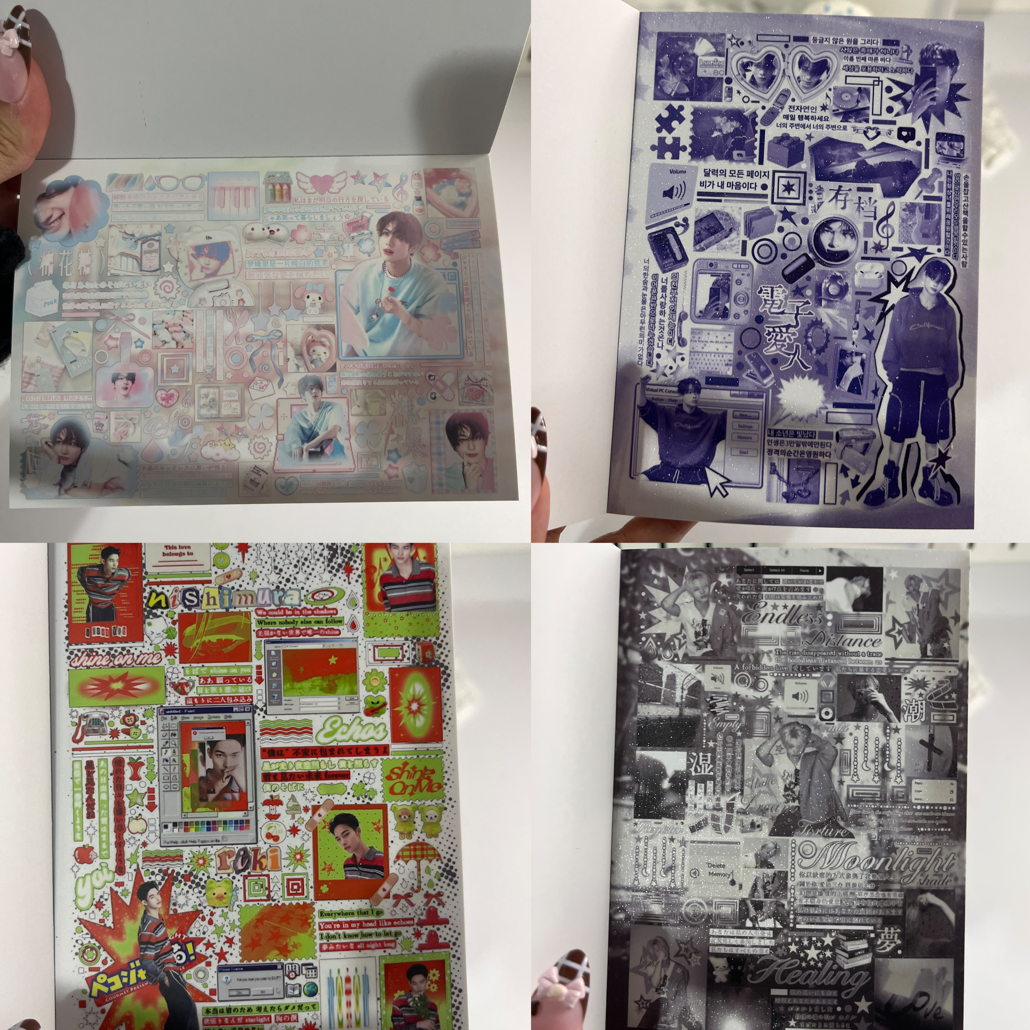 En-memories sticker book - 40 pages