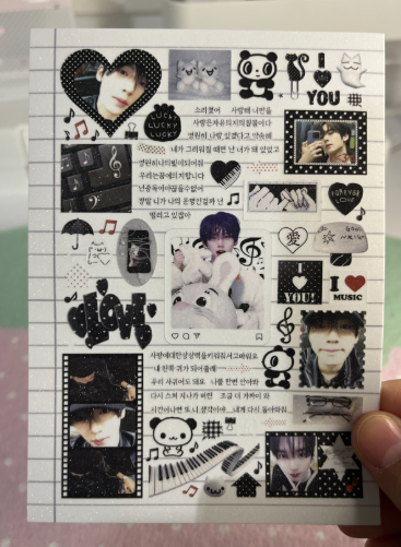 BG sticker sheet (Mostly ZB1)