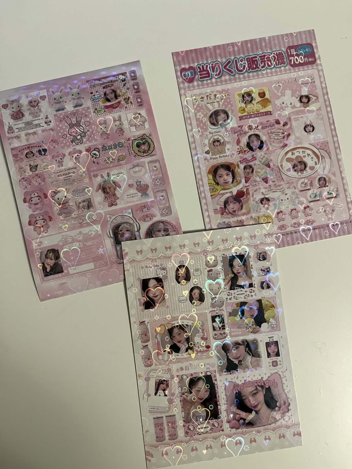 Kpop sticker sheet