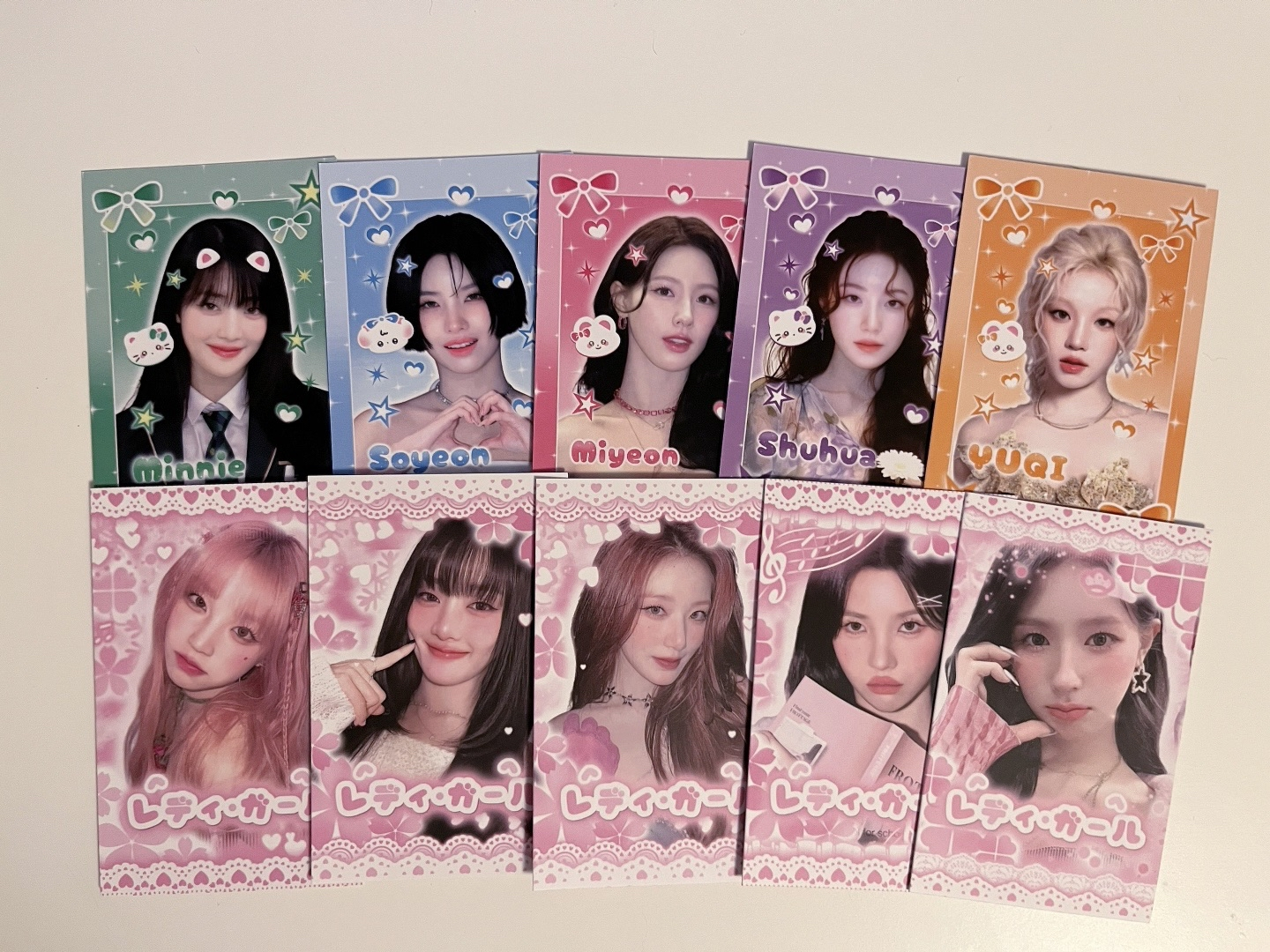 Idle card | 10 cards per pack