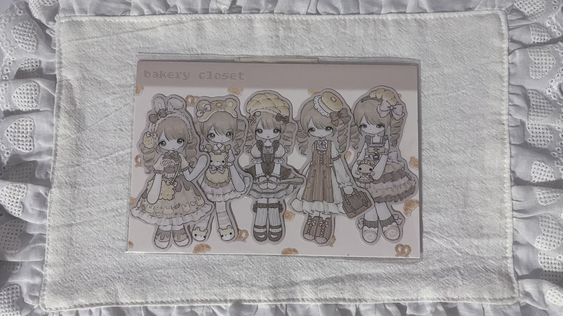 Miryoco die cut sticker 