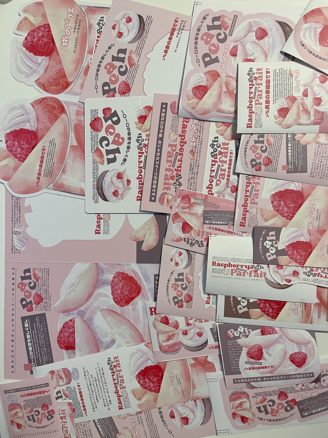 Peach cream packing  | 19-20 pieces 