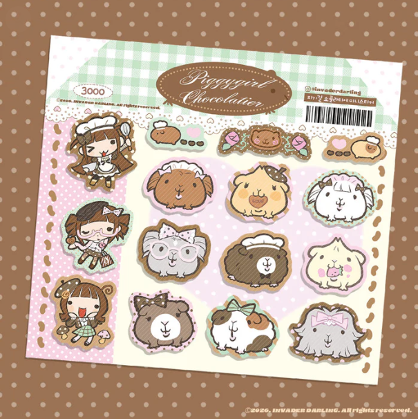 Invaderdarling | Piggygirl Chocolatier 