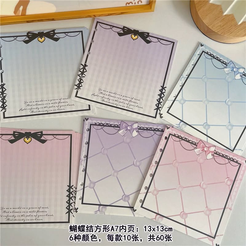 A7 journaling set | 1 of each color