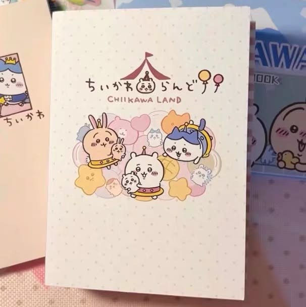 Chiikawa Land sticker book - 31 pages