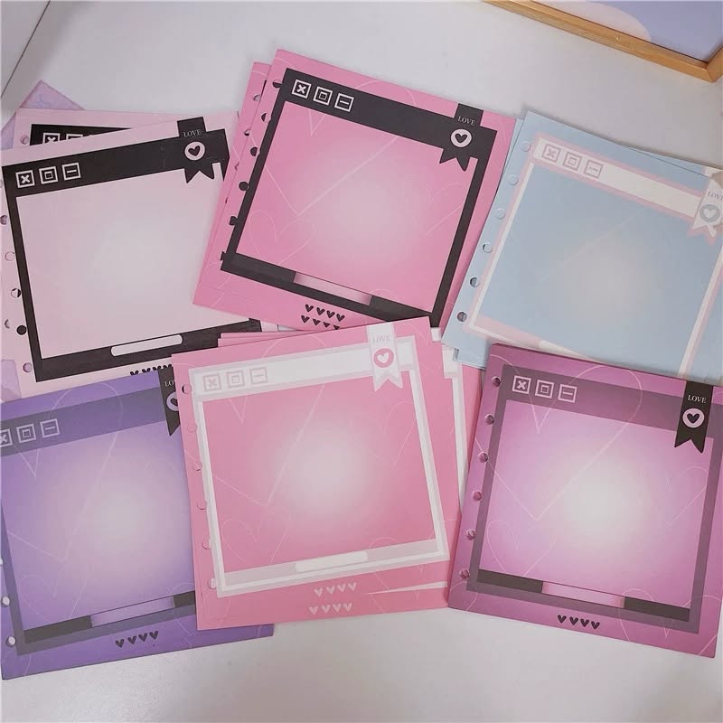 A7 journaling set | 1 of each color