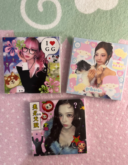 Big square cards | 10 cards per pack