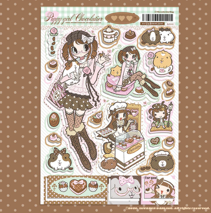 Invaderdarling | Piggygirl Chocolatier