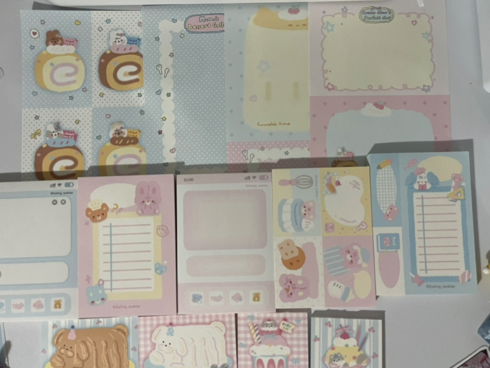 random memo sheets - 15 memos each pack