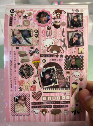 Neapolitan Winter sticker sheet  