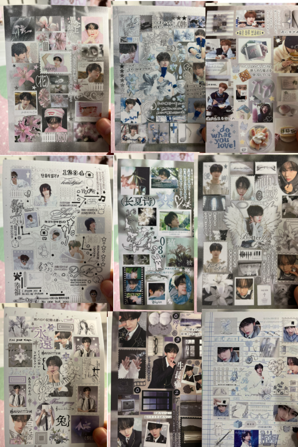 BG sticker sheet (Mostly ZB1)