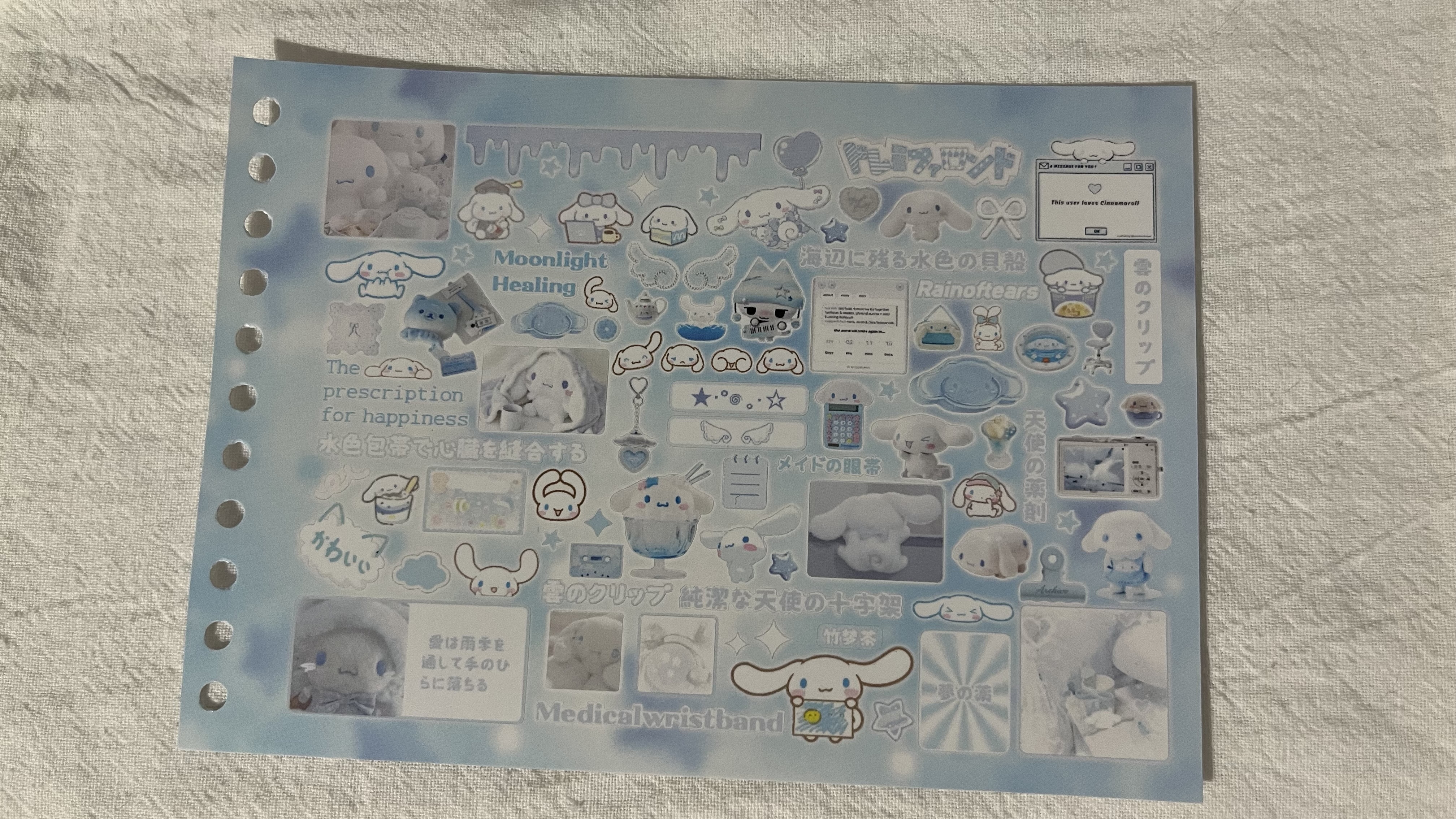Pink character single sheets #1