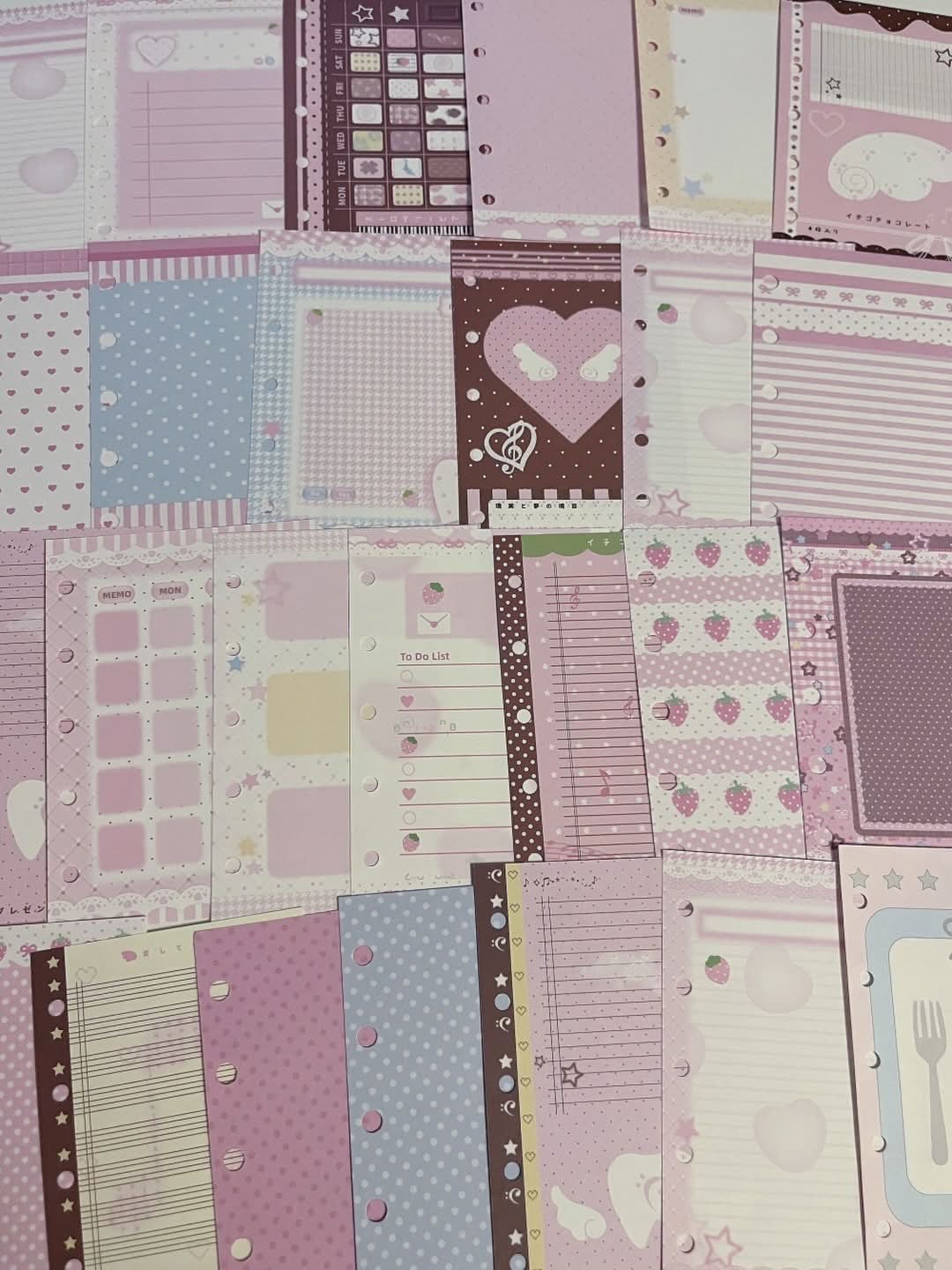 M5 binder refills | Random 10 pieces 