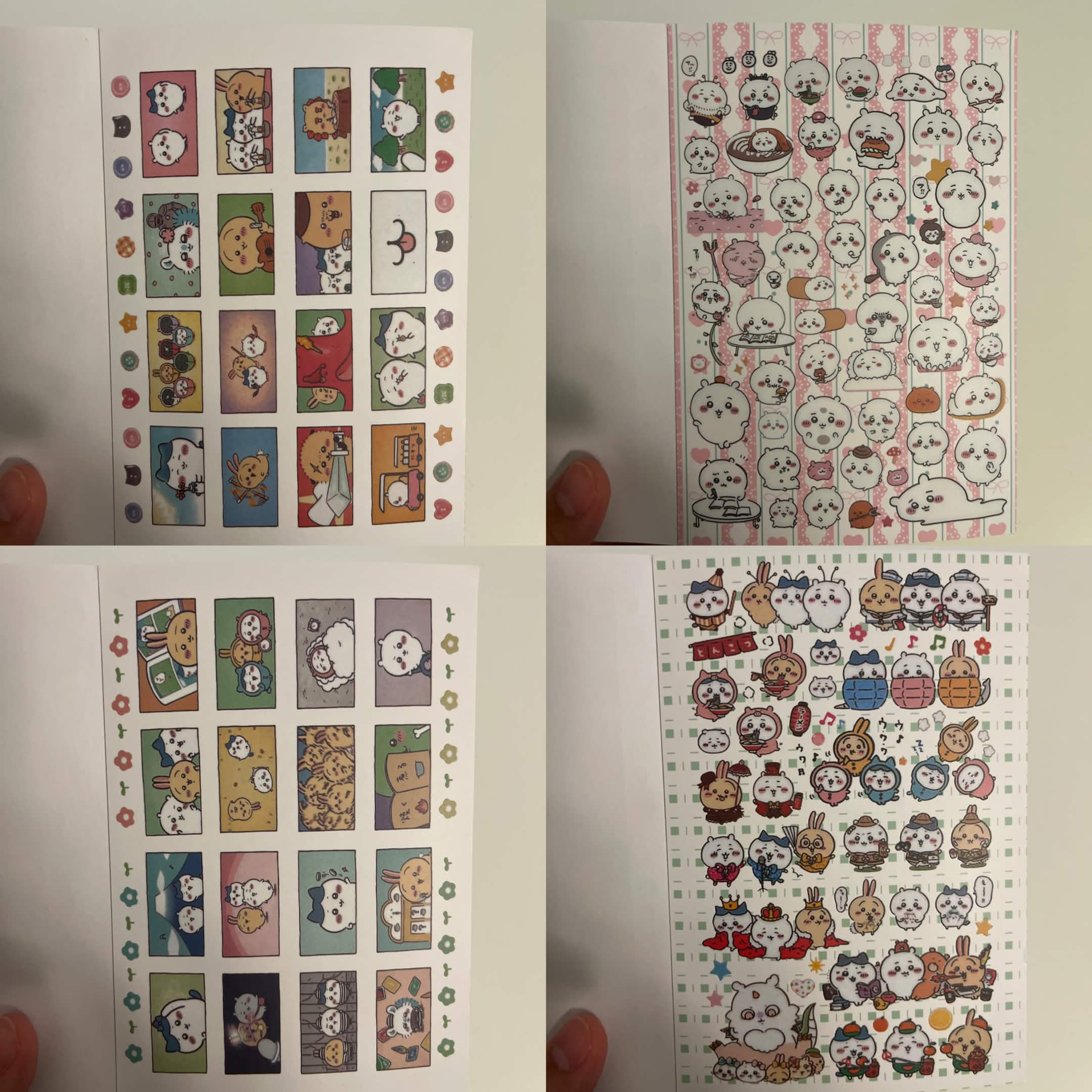 Chiikawa Land sticker book - 31 pages