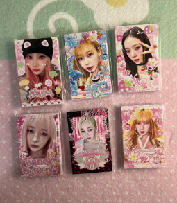 Giselle card designs | 10 cards per pack