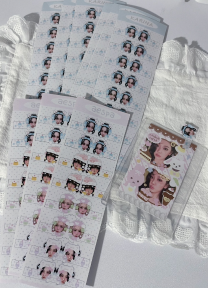 Aespa sticker tabs