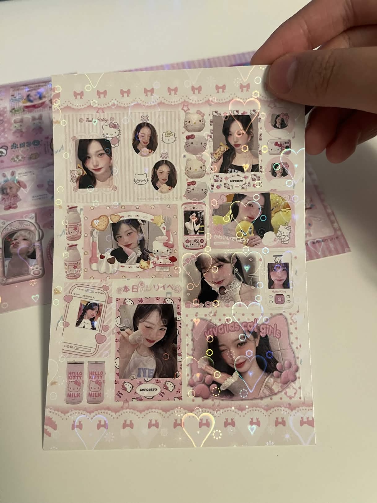 Kpop sticker sheet