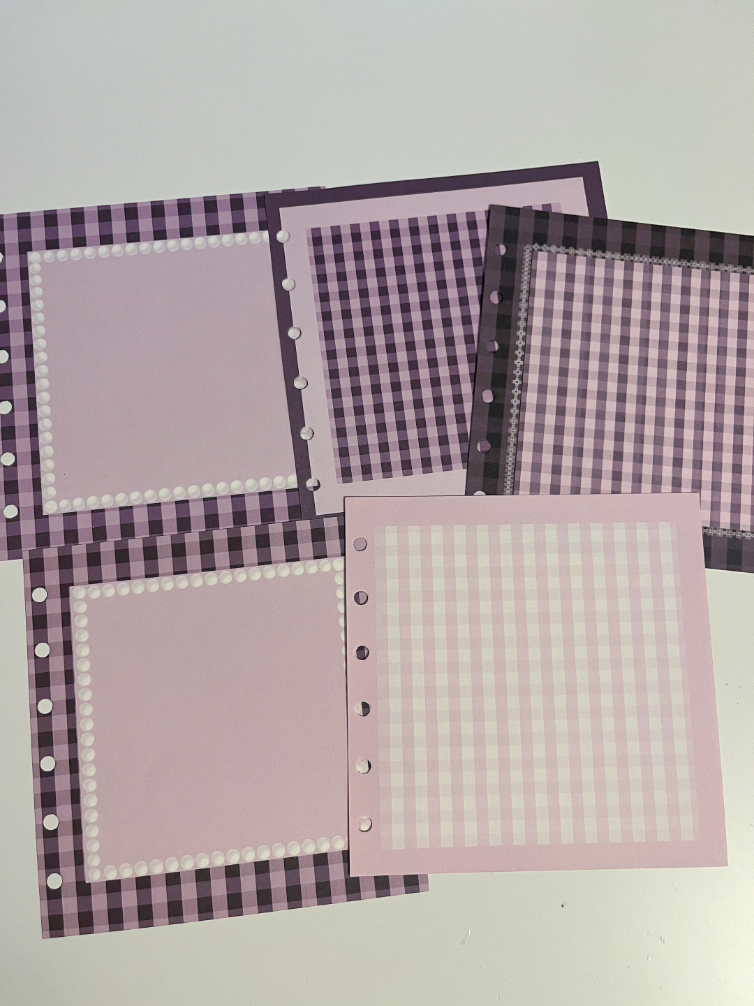 A7 journaling set | 1 of each color