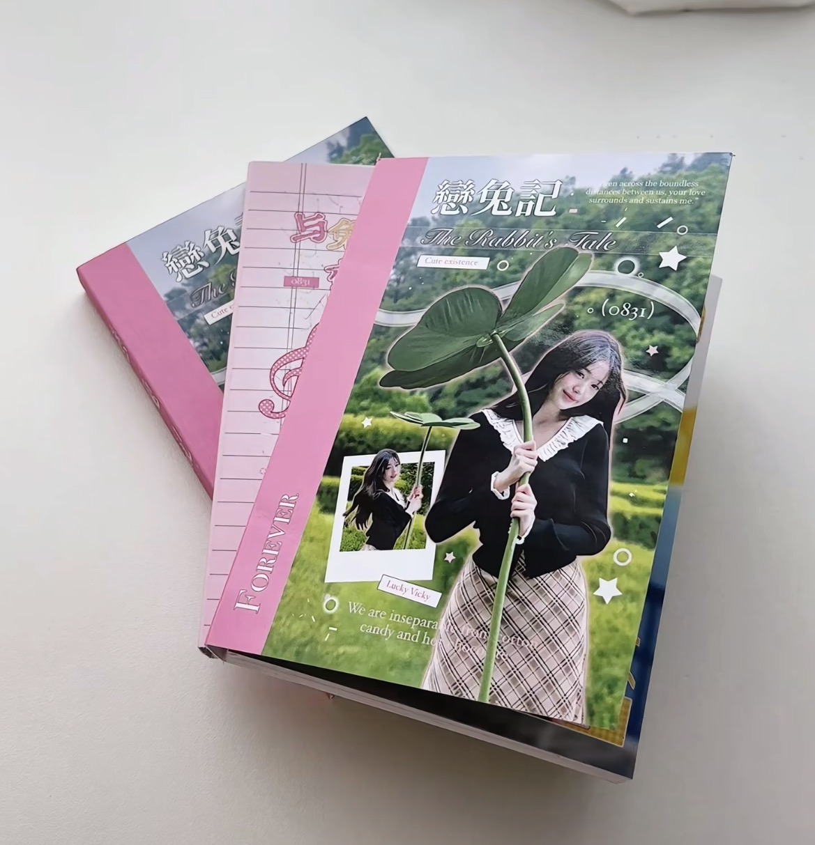 Wonyoung rabbit's tale  sticker book - 40 pages