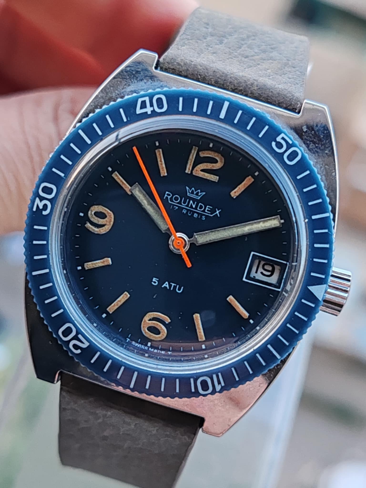 Roundex Manual winding 1980s - Rare