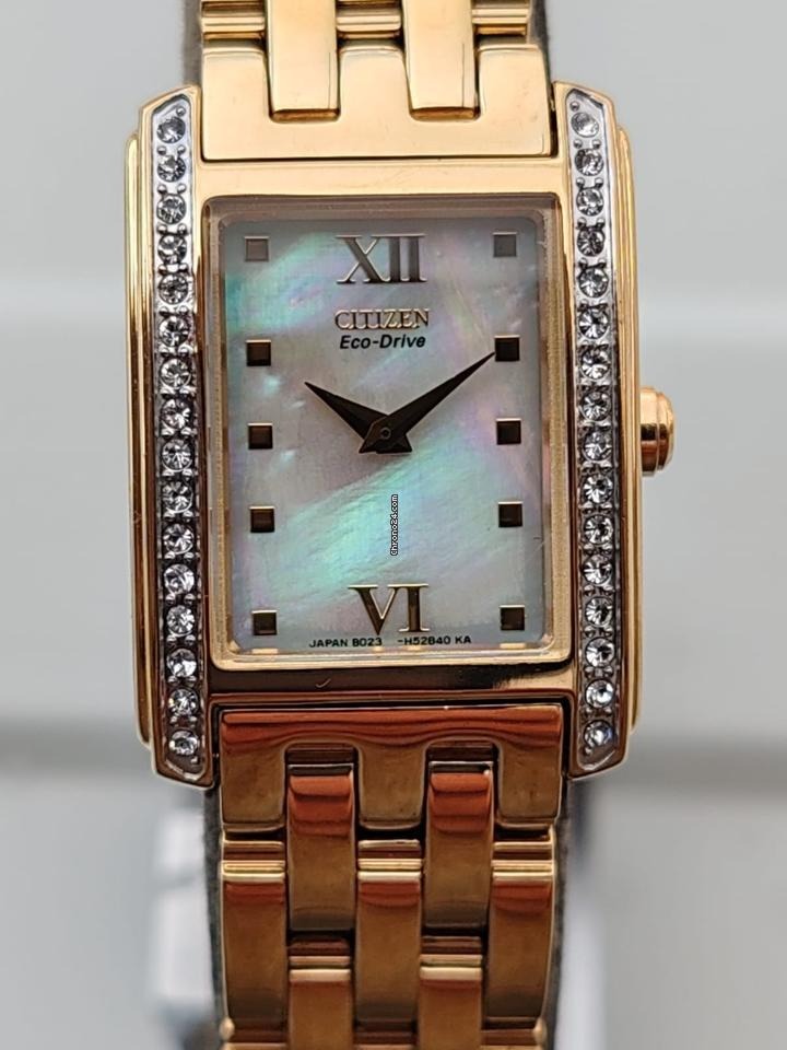 Citizen Gold-Tone Diamond Watch