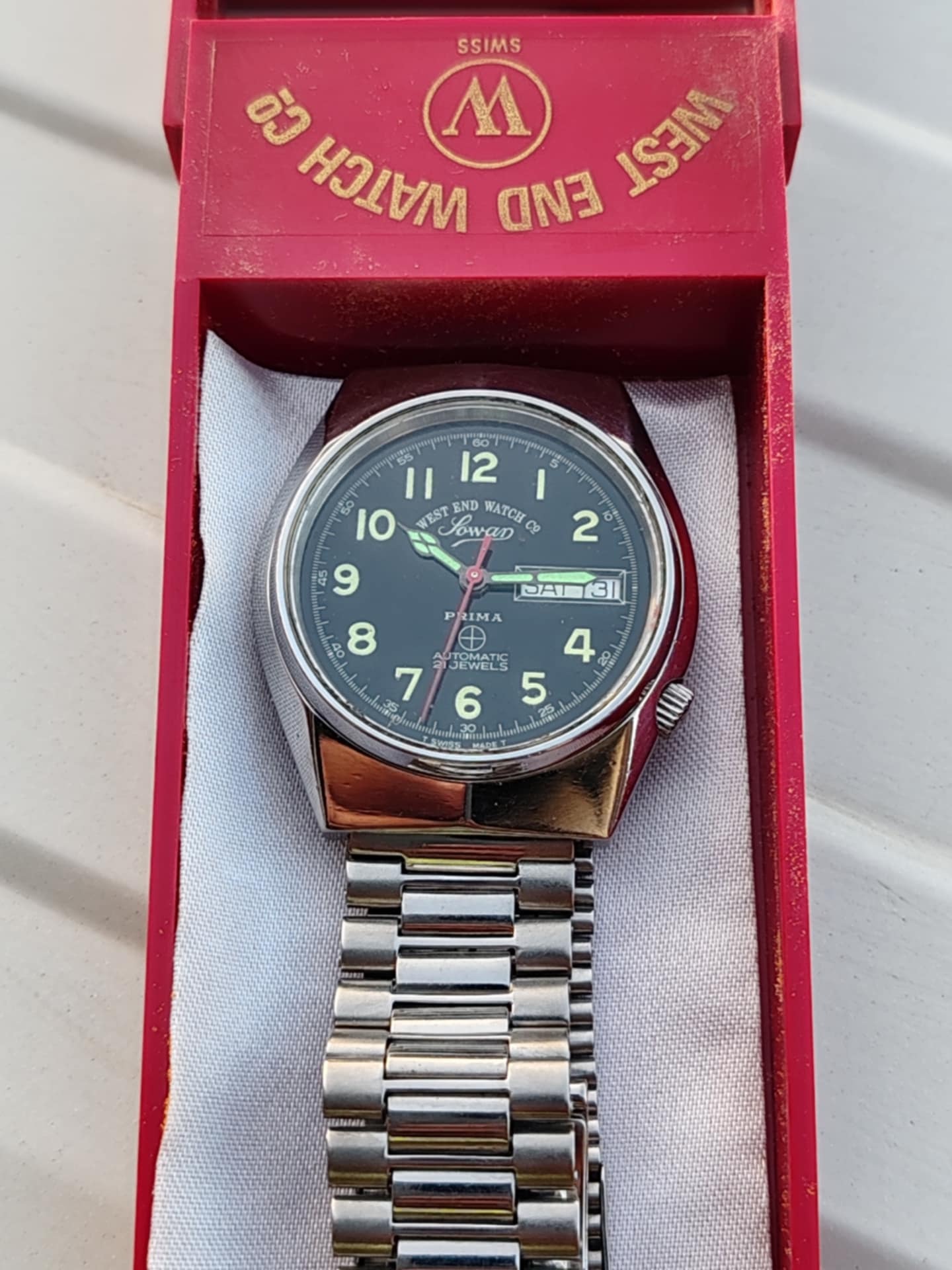 West End Watch Co. Sowar Automatic Watch