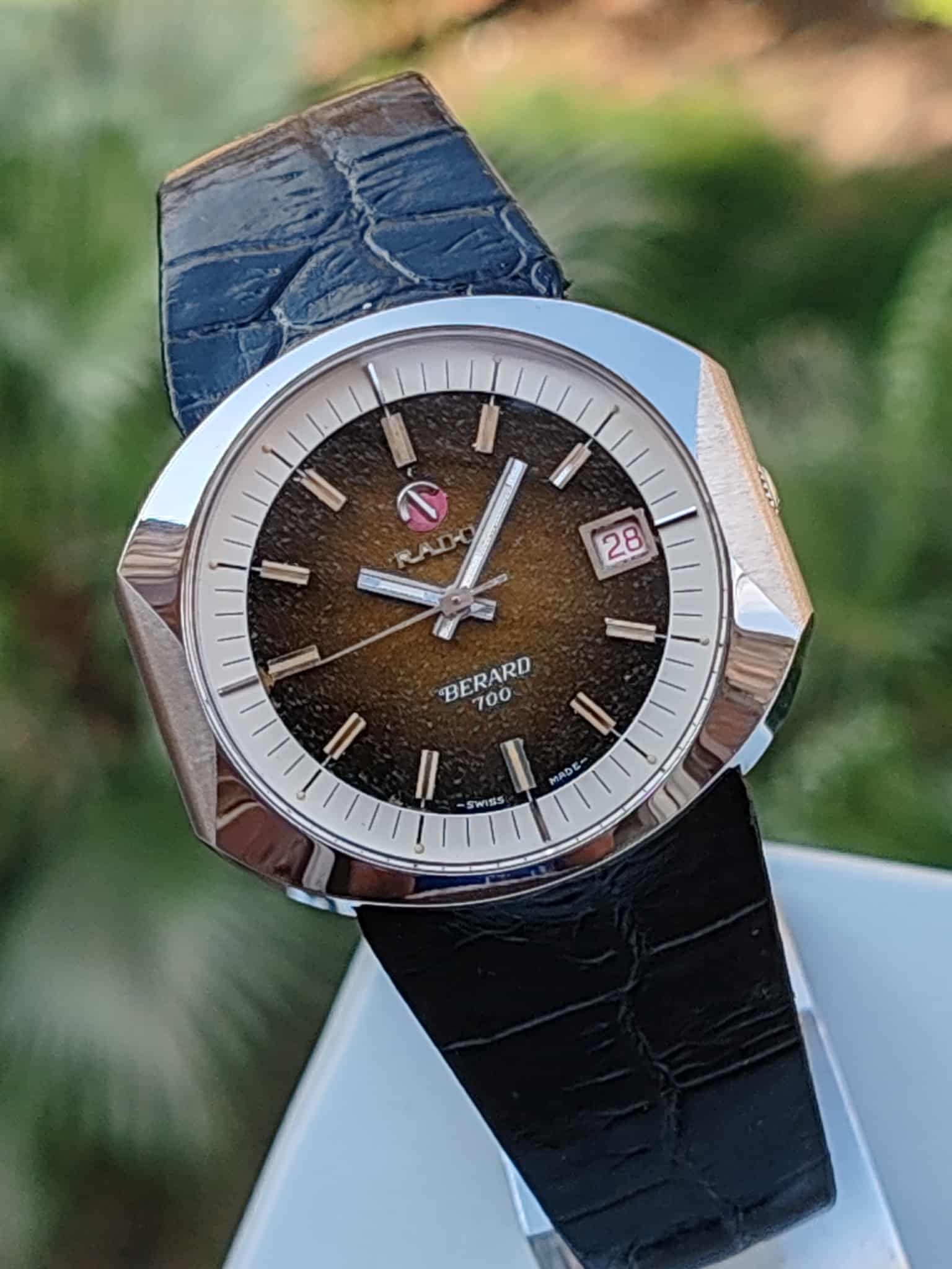 Rado Berard 700 Automatic Jumbo 1980s Vintage - Rare