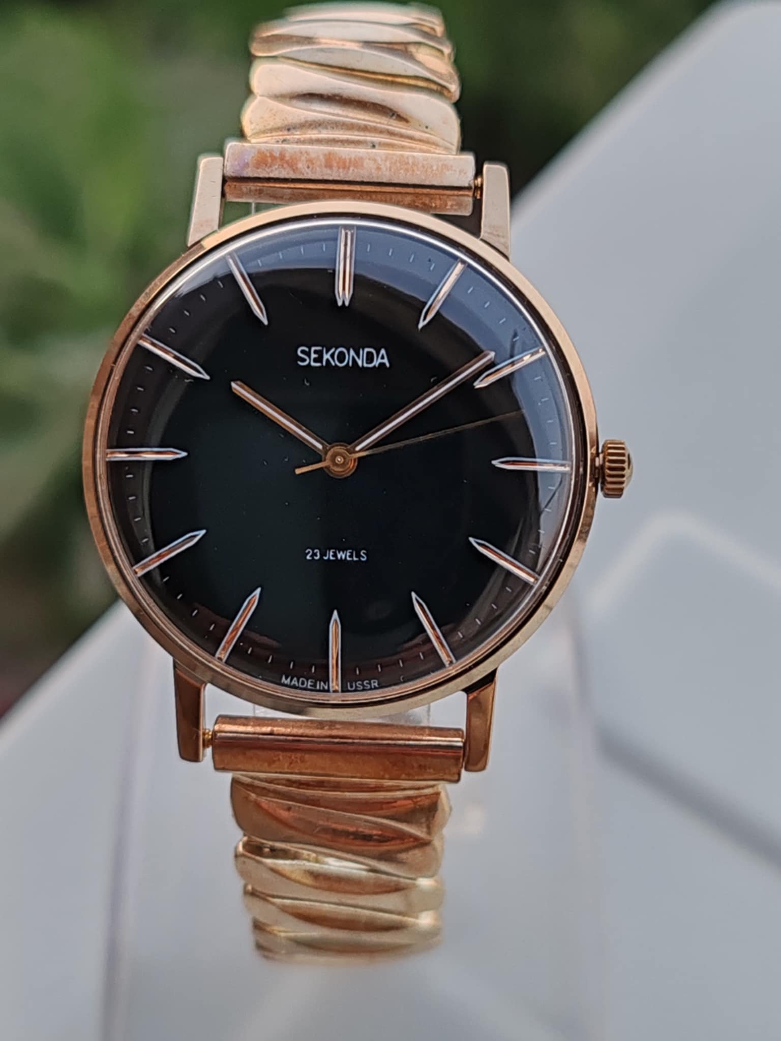 Sekonda Classic Slim Case USSR Watch