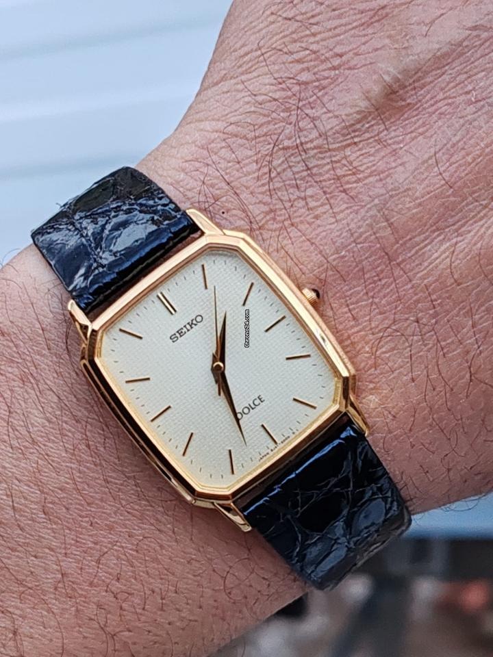Seiko Dolce Gold-Tone Watch