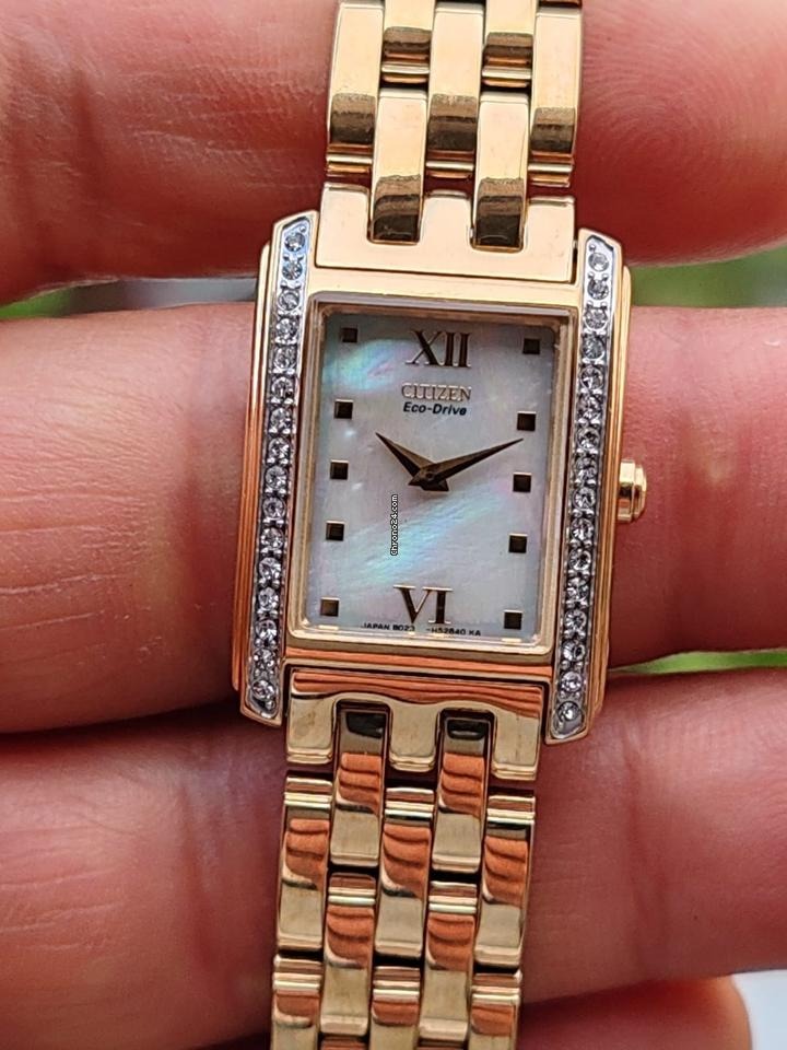 Citizen Gold-Tone Diamond Watch