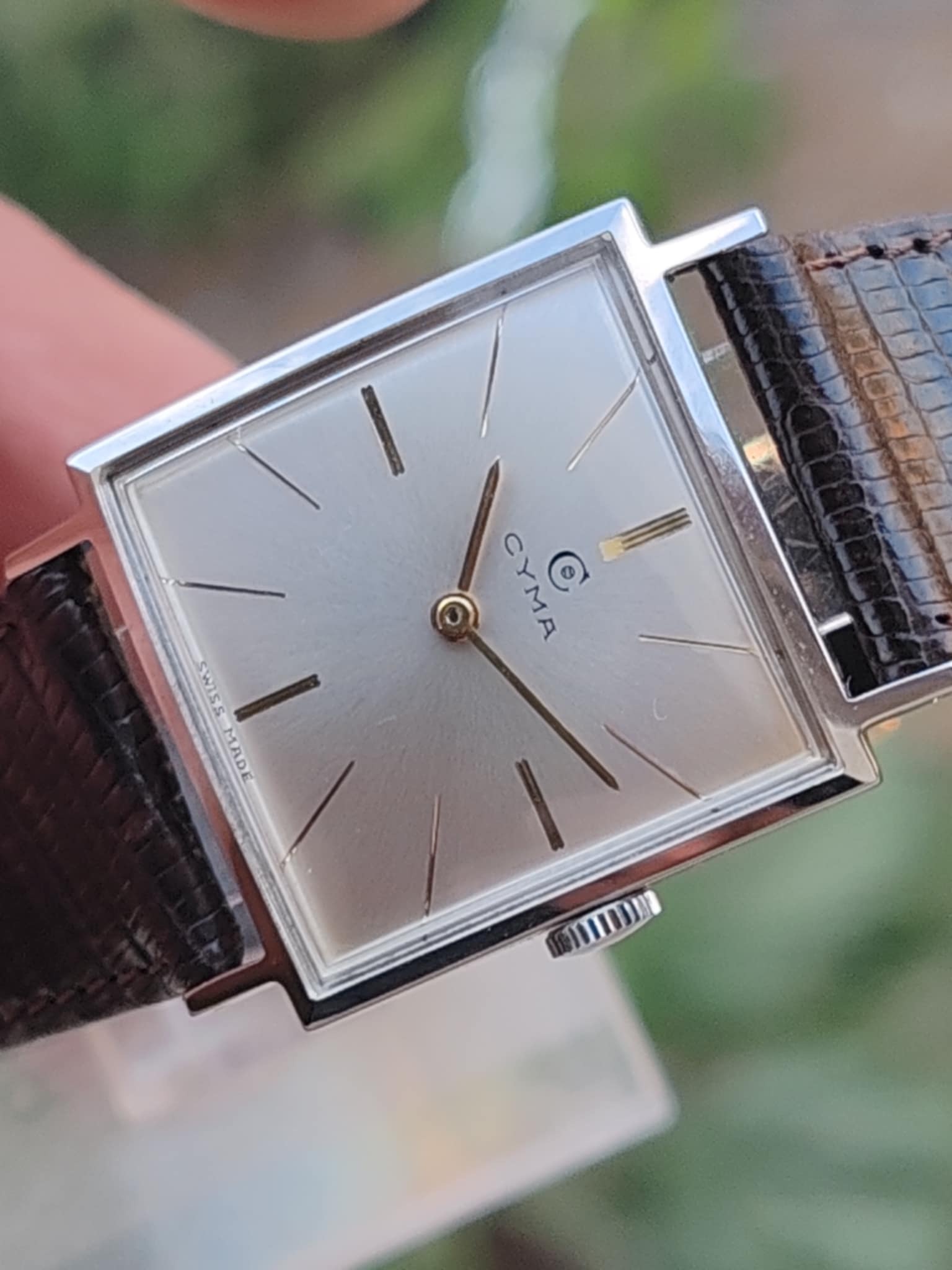 Cyma Manual winding 1970s - Vintage . Rare