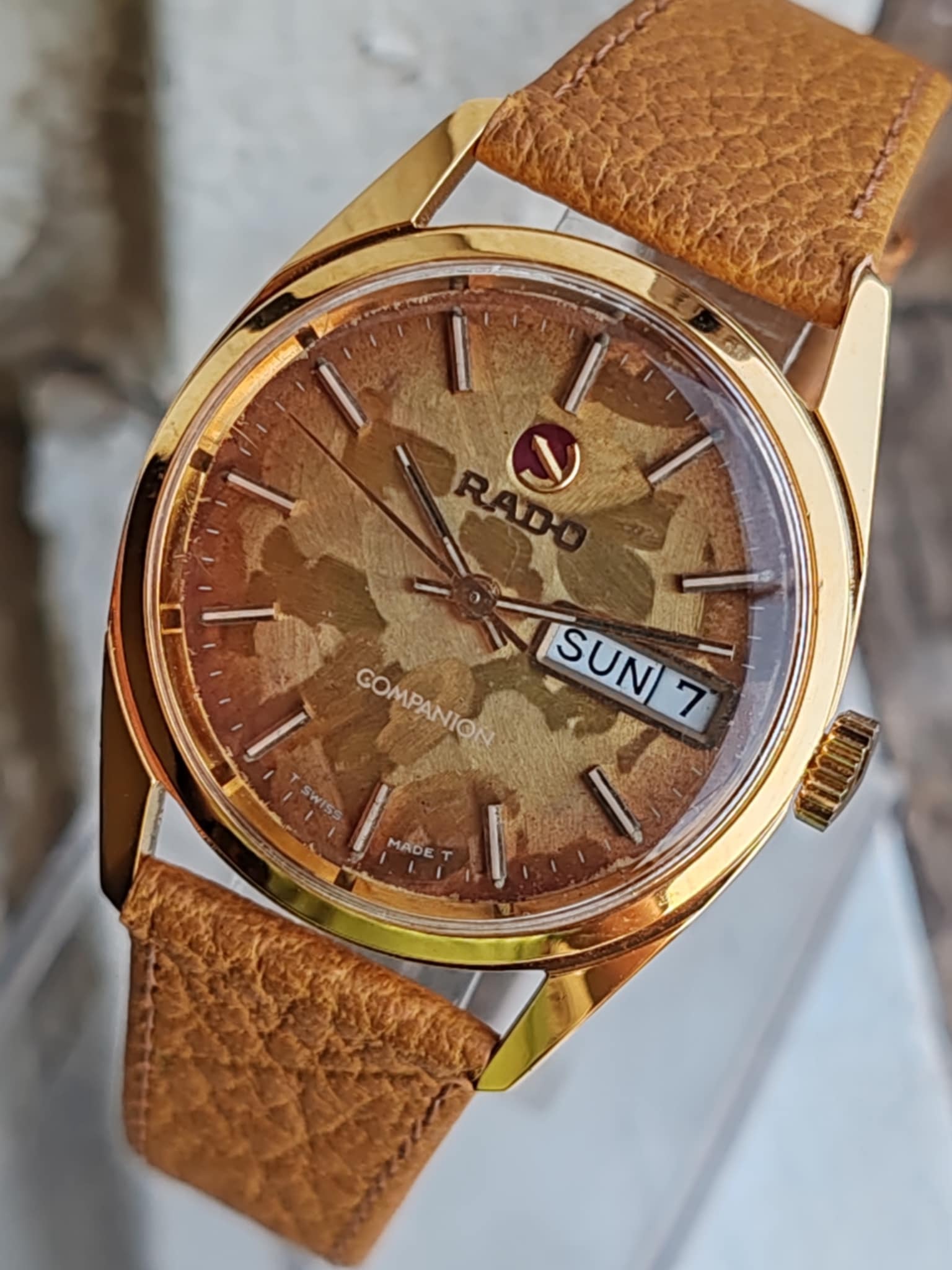 Rado Companion Gold Vintage Watch