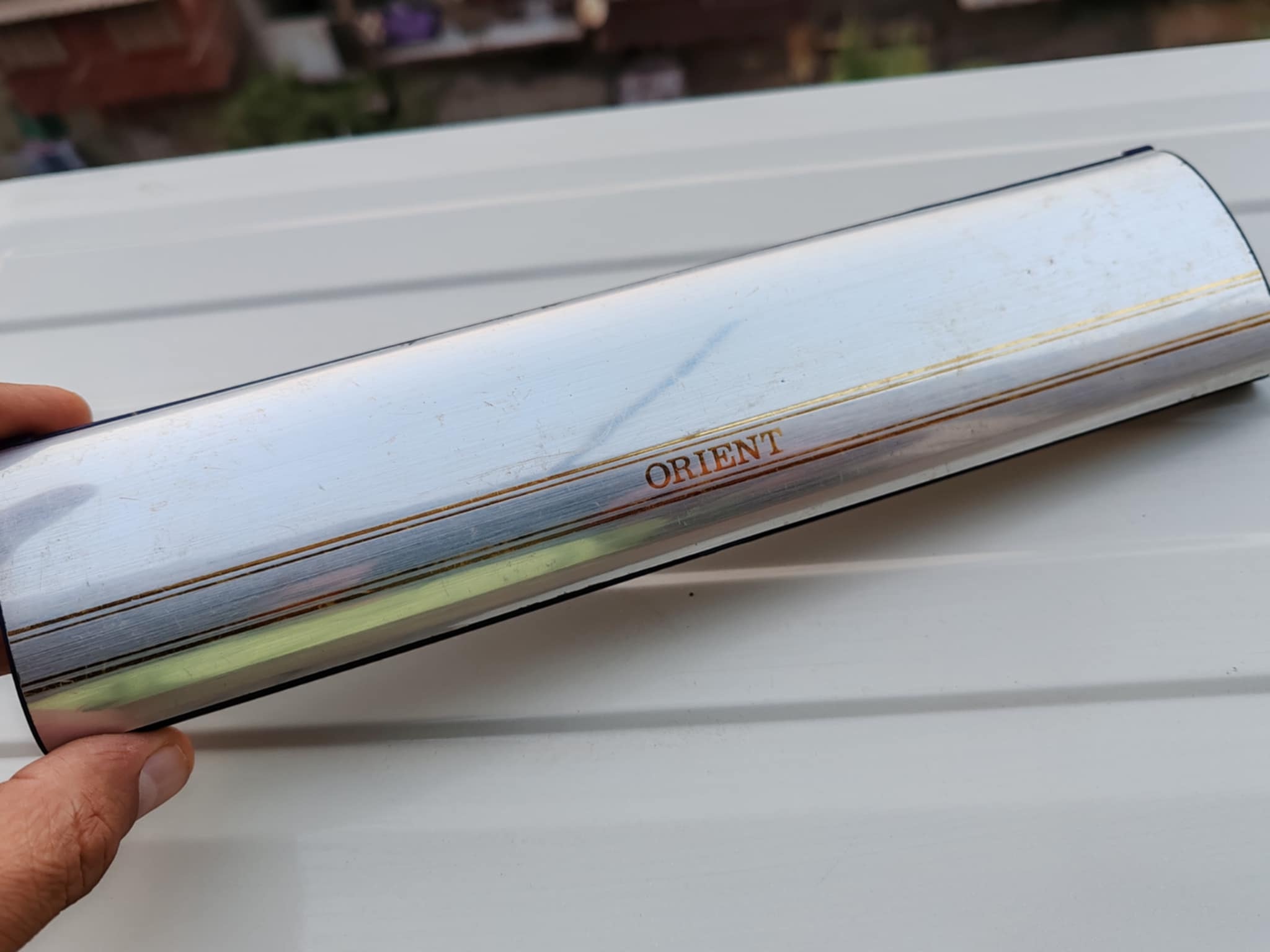 Orient EQ Gold-Tone Quartz Watch