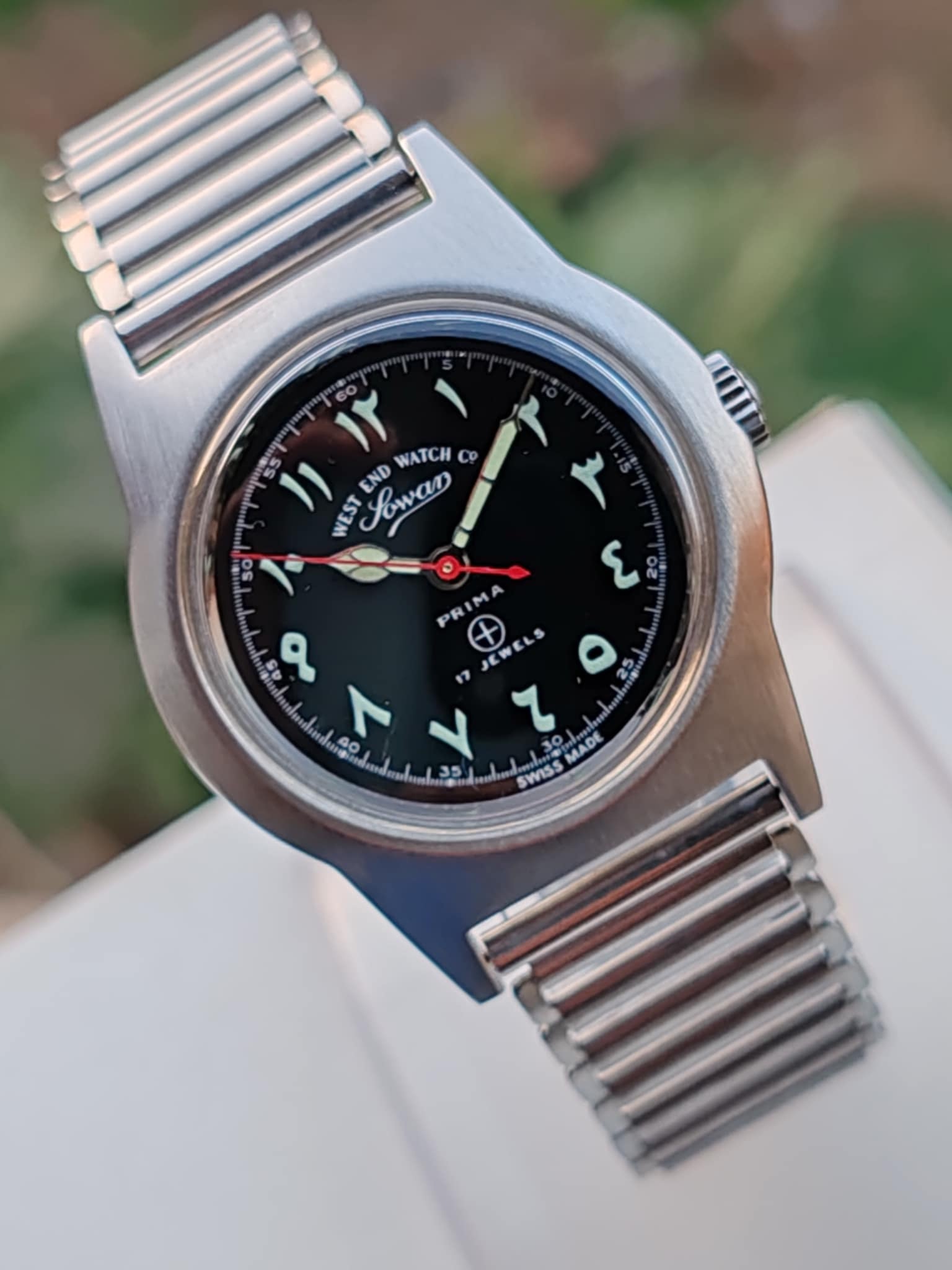 West End Watch Co. - Sowar prima Vintage.Rare