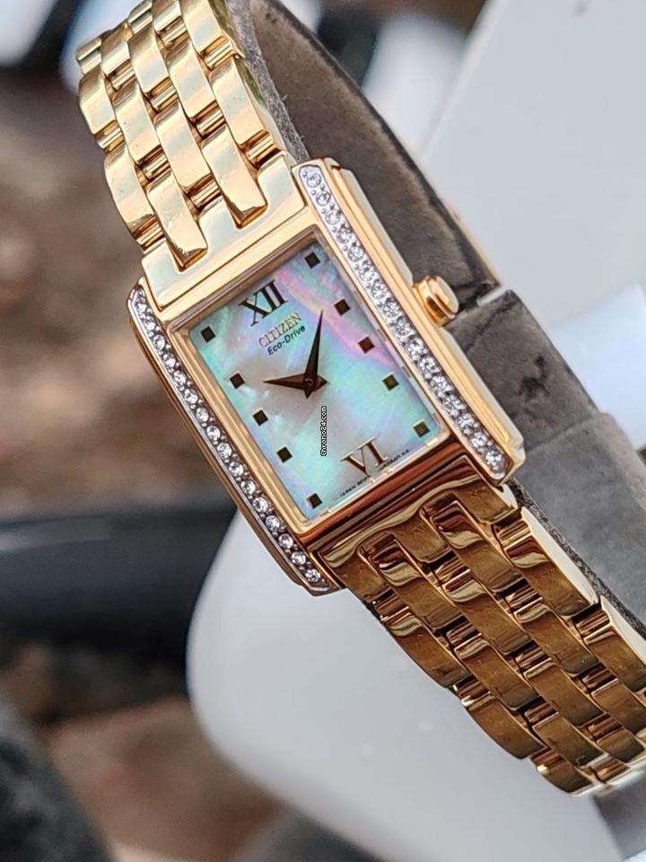 Citizen Gold-Tone Diamond Watch