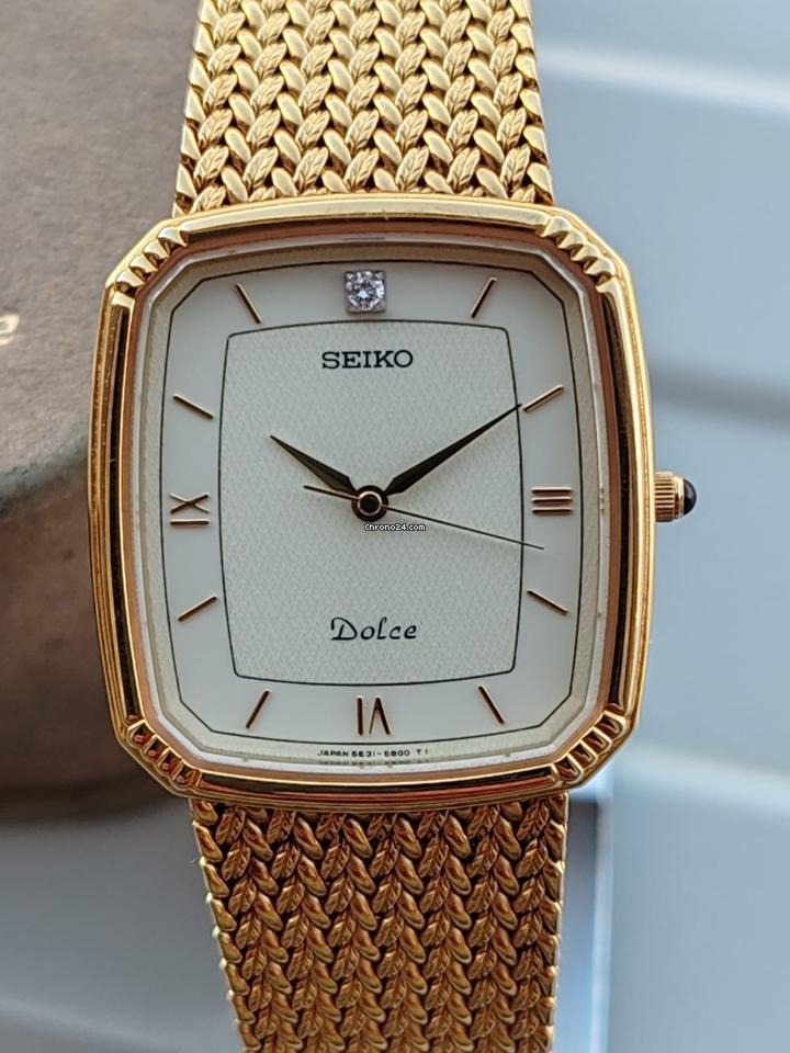 Seiko Dolce Gold 