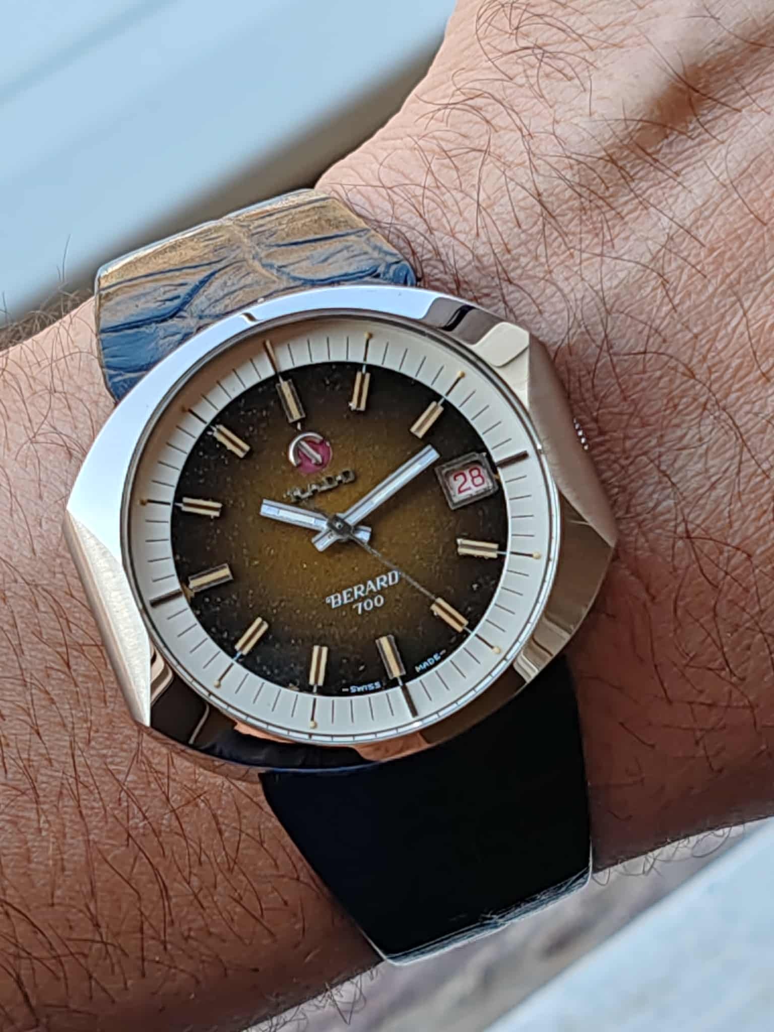 Rado Berard 700 Automatic Jumbo 1980s Vintage - Rare